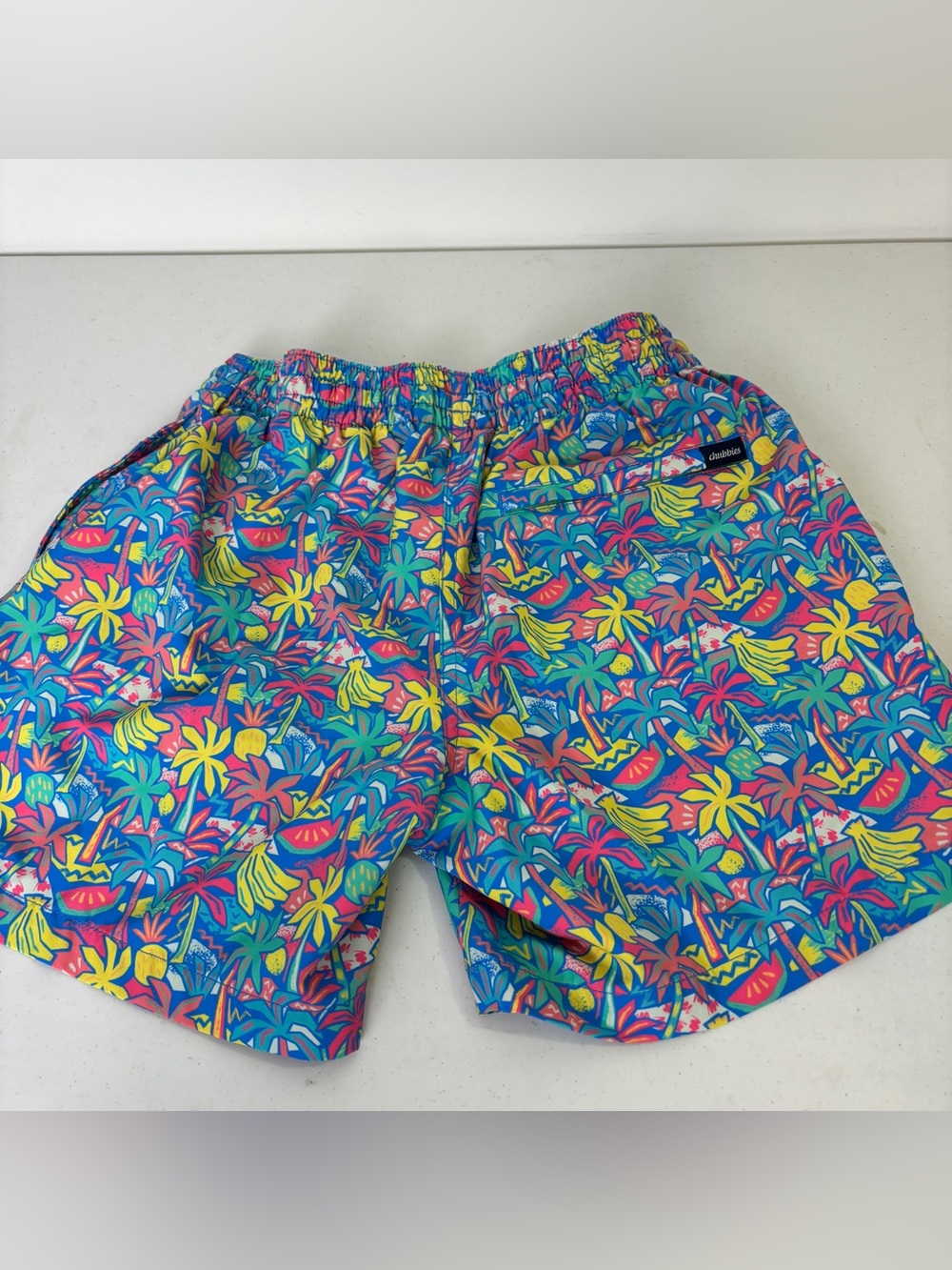 Chubbies Tropical Print Swim Trunks - Picture 2 of 6